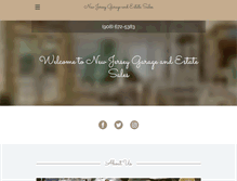 Tablet Screenshot of njgarageandestatesales.com